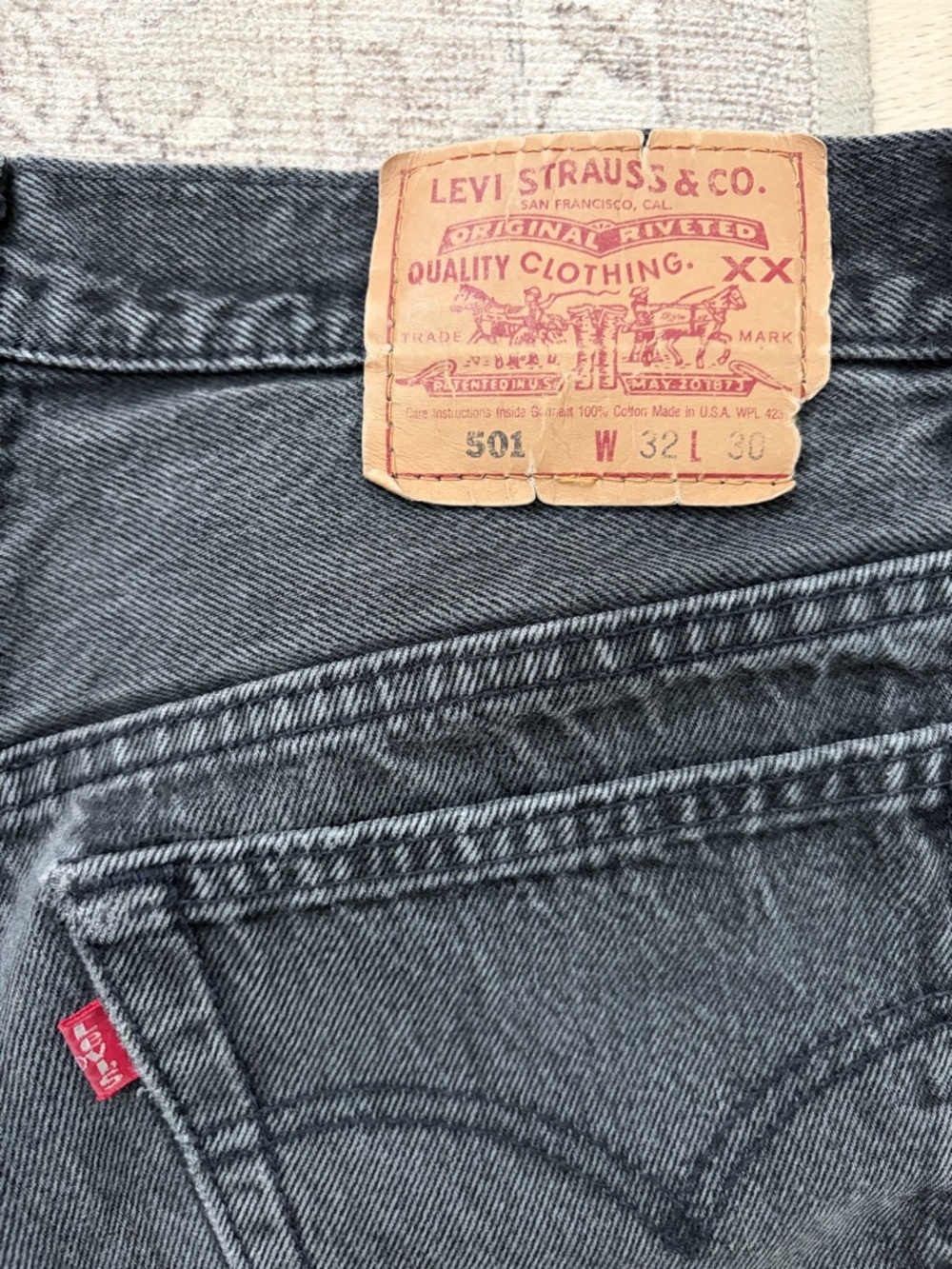 Vintage Levi’s 501 - Black - Picture 4 of 4